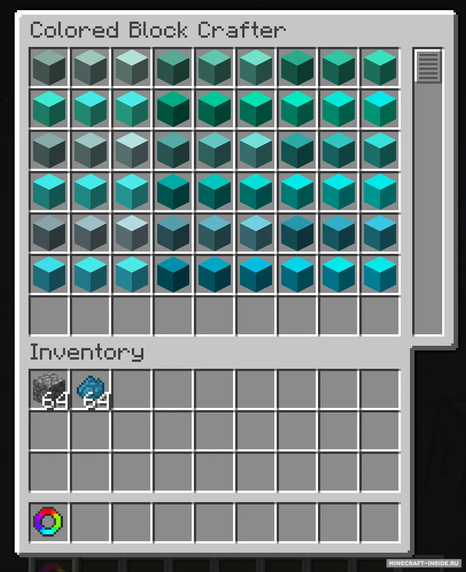 Flat Colored Blocks — Minecraft mod, rasm 5