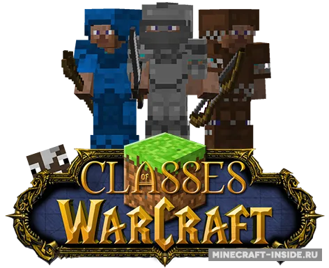 Classes of Warcraft — Minecraft mod, rasm 1