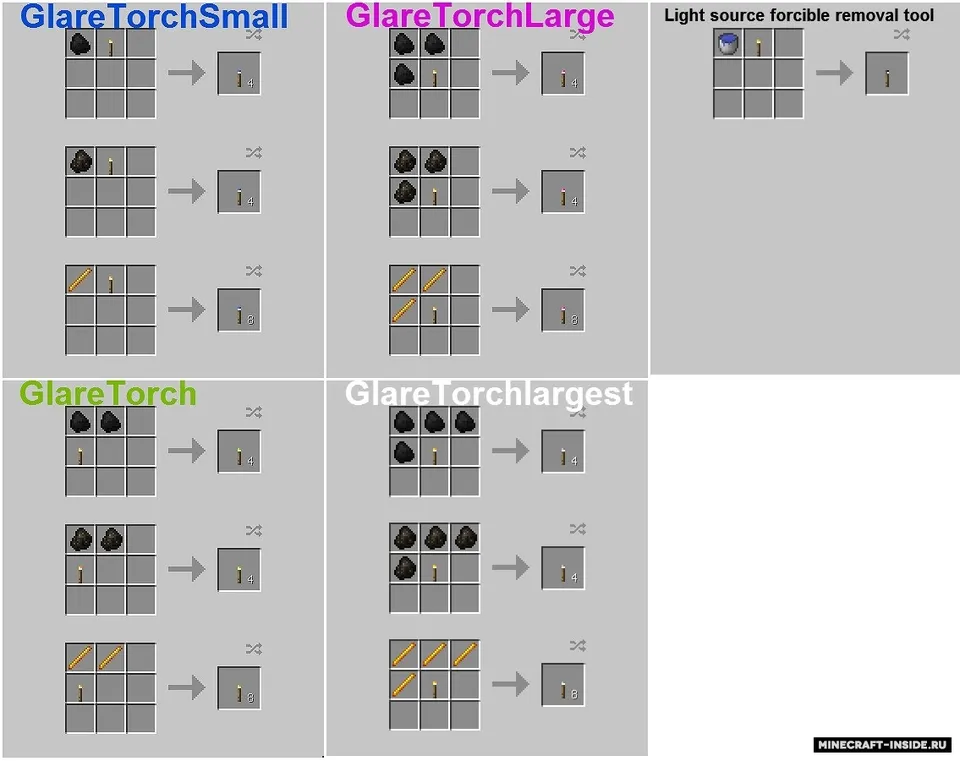 Glare Torch — Minecraft mod, rasm 4