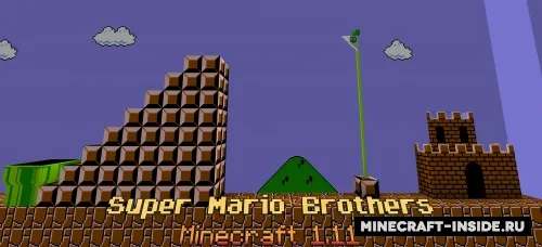 Super Mario Brothers — Minecraft mod, rasm 1