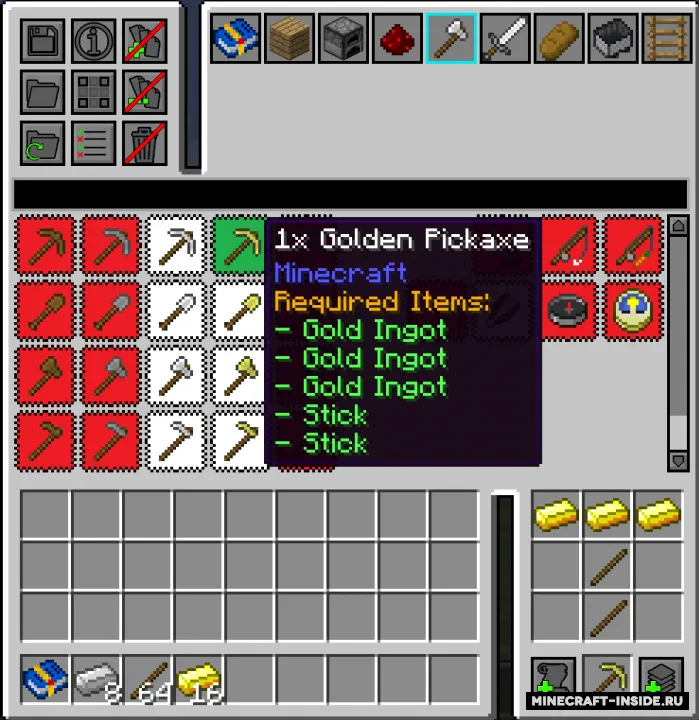 Crafting Handbook — Minecraft mod, rasm 2