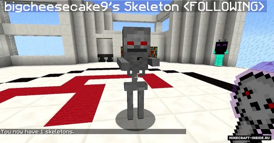 Good Luck, Skeleton — Minecraft mod, rasm 2