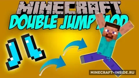 Double Jump — Minecraft mod, rasm 1