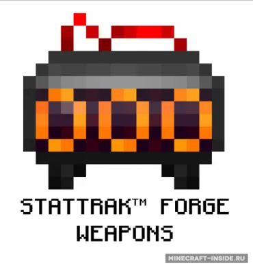 Stat-Trak Forge Weapons — Minecraft mod, rasm 1