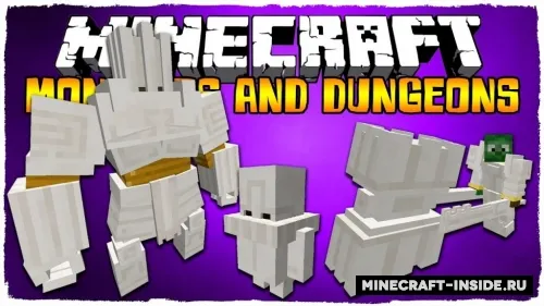 Monsters and Dungeons — Minecraft mod, rasm 1
