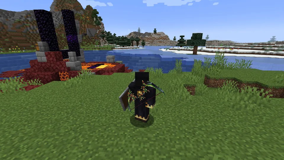 BackSlot by Flike — Minecraft mod, rasm 3