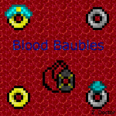 Blood Baubles — Minecraft mod, rasm 1