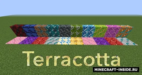 Terracotta — Minecraft mod, rasm 1