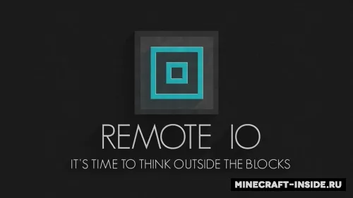 Remote IO — Minecraft mod, rasm 1