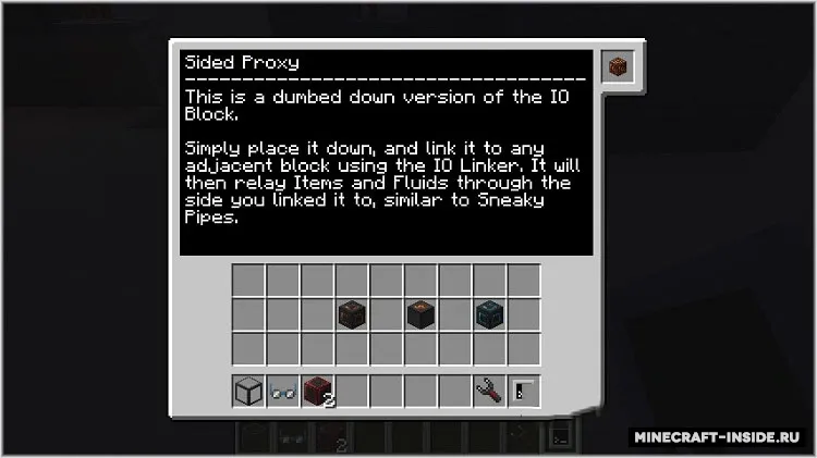 Remote IO — Minecraft mod, rasm 3
