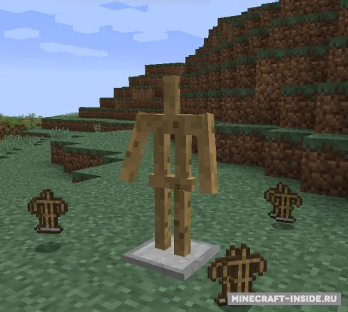 ShowArmsStand — Minecraft mod, rasm 1