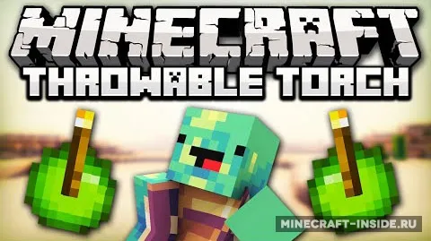 ThrowableTorch — Minecraft mod, rasm 1