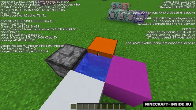 Concrete — Minecraft mod, rasm 3