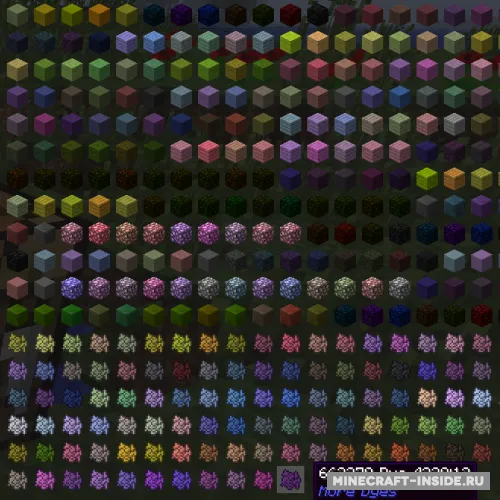 MoreDyes — Minecraft mod, rasm 1