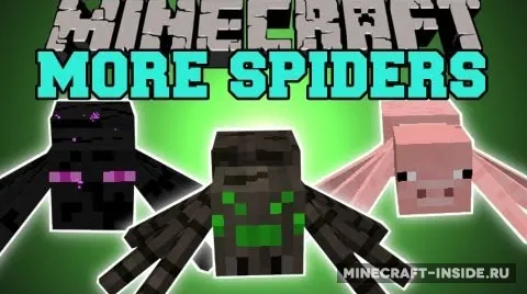 Much More Spiders — Minecraft mod, rasm 1