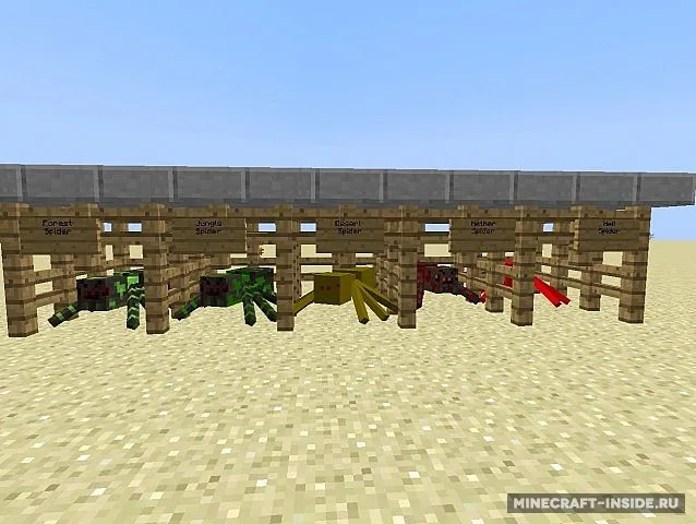 Much More Spiders — Minecraft mod, rasm 2