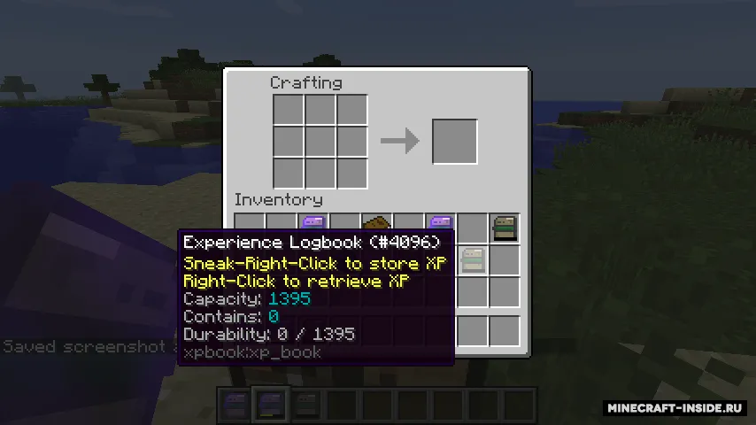 XP Book — Minecraft mod, rasm 2