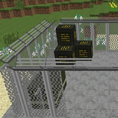 Military Base Decor — Minecraft mod, rasm 1