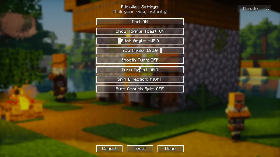 FlickView — Minecraft mod, rasm 4