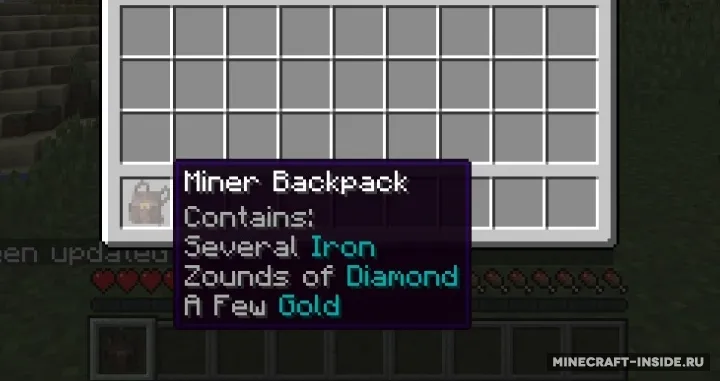 Deep Pockets — Minecraft mod, rasm 2
