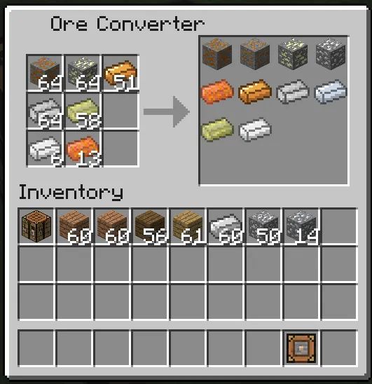 Ore Dictionary Converter — Minecraft mod, rasm 8