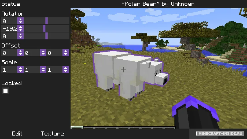 Statue — Minecraft mod, rasm 3
