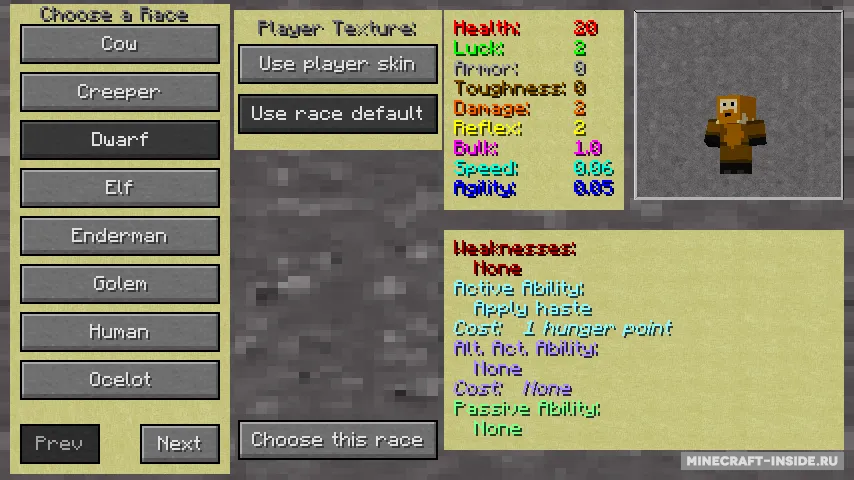 RPG Race — Minecraft mod, rasm 3