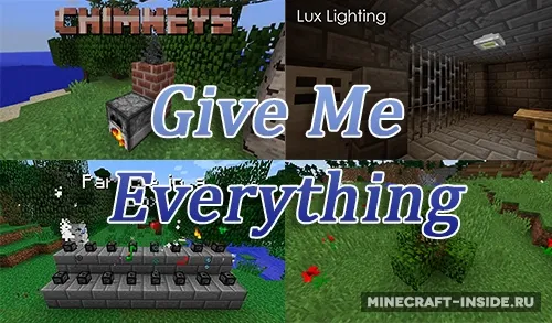 Give Me Everything — Minecraft mod, rasm 1