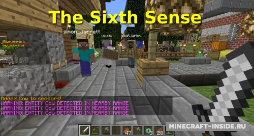 The Sixth Sense — Minecraft mod, rasm 1