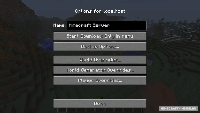 World Downloader — Minecraft mod, rasm 2