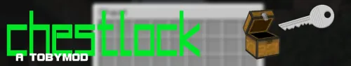 ChestLock — Minecraft mod, rasm 1