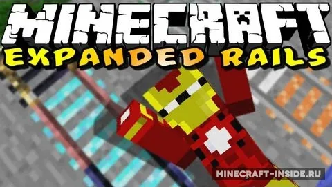Expanded Rails — Minecraft mod, rasm 1