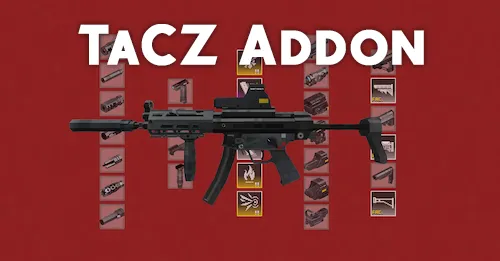 TaCZ addon — Minecraft mod, rasm 1