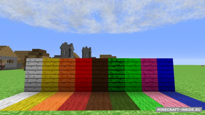 Colored Wood — Minecraft mod, rasm 2