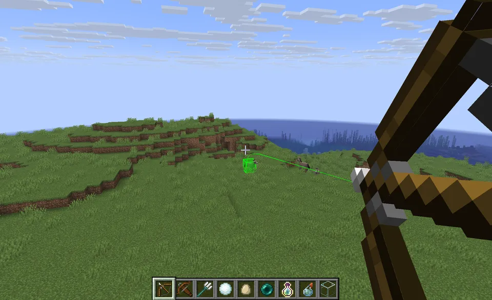 Projectile Trajectroy Preview — Minecraft mod, rasm 2