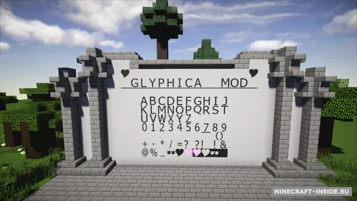 Glyphica — Minecraft mod, rasm 2