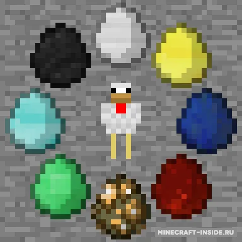 Cock-an-ore-doo — Minecraft mod, rasm 1
