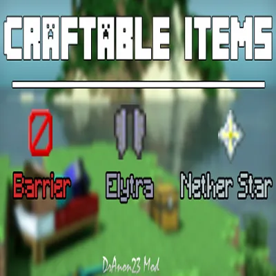 Craft-able Items — Minecraft mod, rasm 1