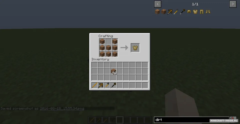 The Dirt — Minecraft mod, rasm 4