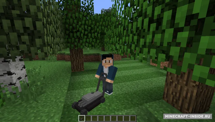 Lawnmower — Minecraft mod, rasm 2