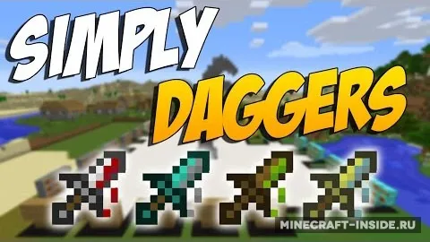 Simply Daggers — Minecraft mod, rasm 1