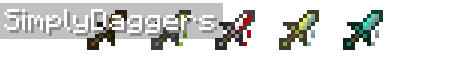 Simply Daggers — Minecraft mod, rasm 2
