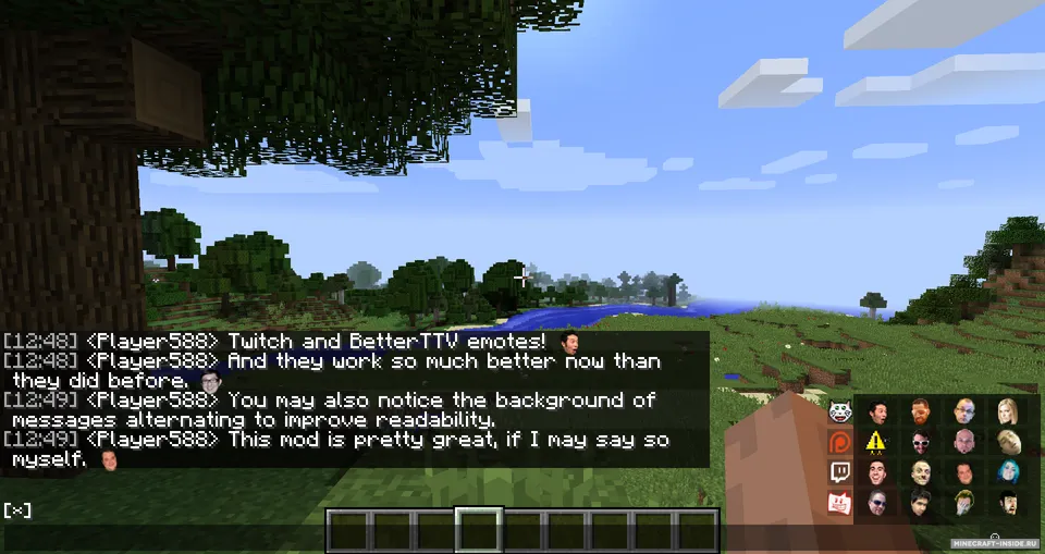 BetterMinecraftChat — Minecraft mod, rasm 2