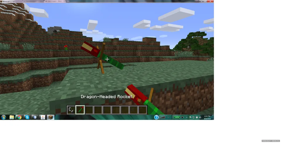 Mulan's Dragon Rockets — Minecraft mod, rasm 3