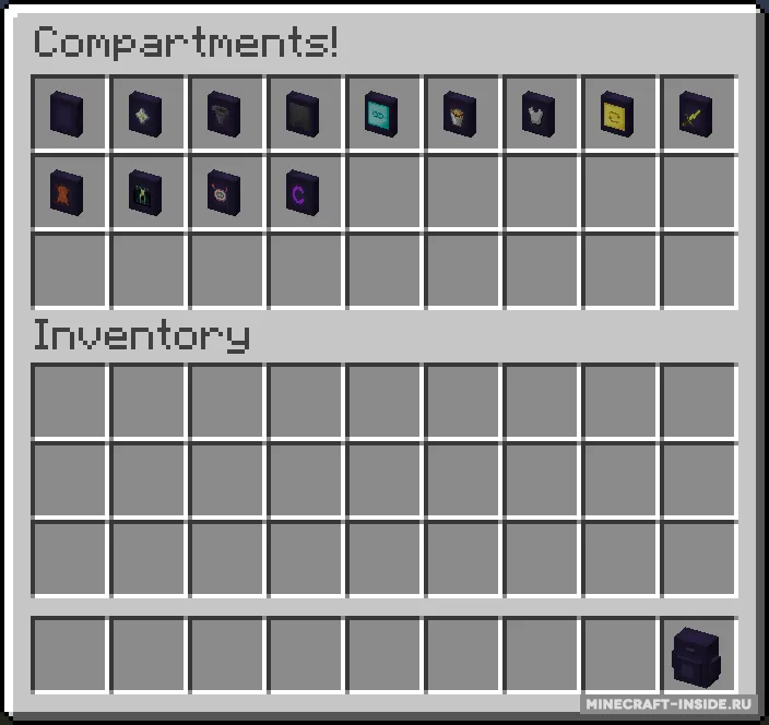 Expandable Backpacks — Minecraft mod, rasm 3
