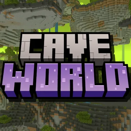 Cave World Remastered. — Minecraft mod, rasm 1