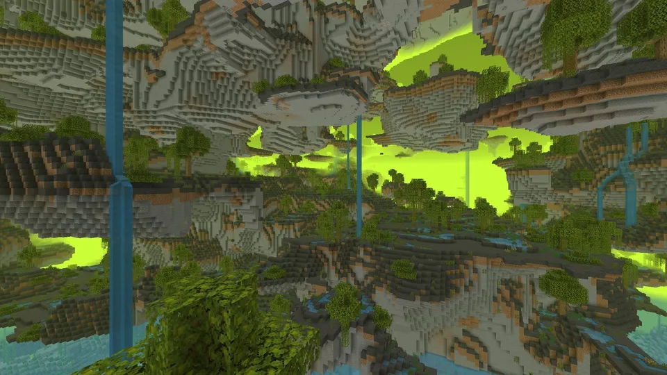 Cave World Remastered. — Minecraft mod, rasm 2