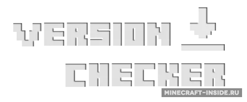 Version Checker — Minecraft mod, rasm 1