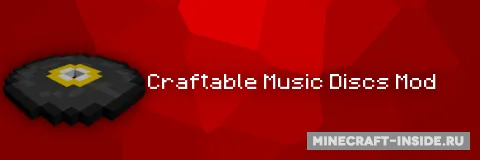 Craftable Music Discs — Minecraft mod, rasm 1
