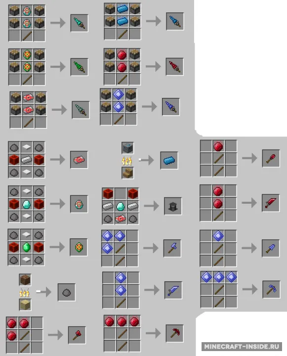 1×2 Mining Drills — Minecraft mod, rasm 2